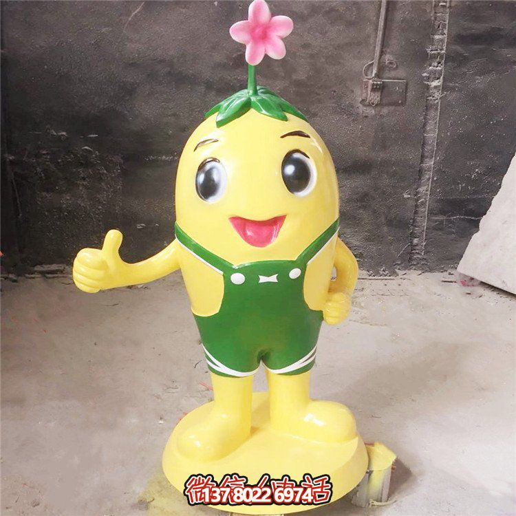 玻璃鋼卡通人物雕塑，給幼兒園創意擺放