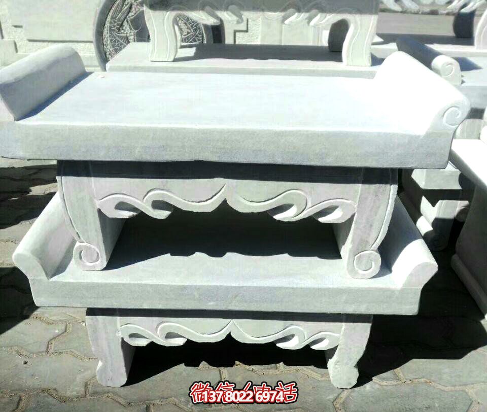 漢白玉佛像供桌，裝點景區(qū)寺院