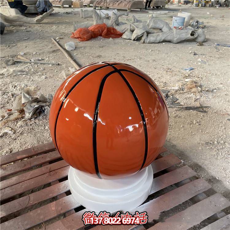 仿真玻璃鋼雕塑一款融入公園、校園、體育館的創(chuàng)意體育裝置