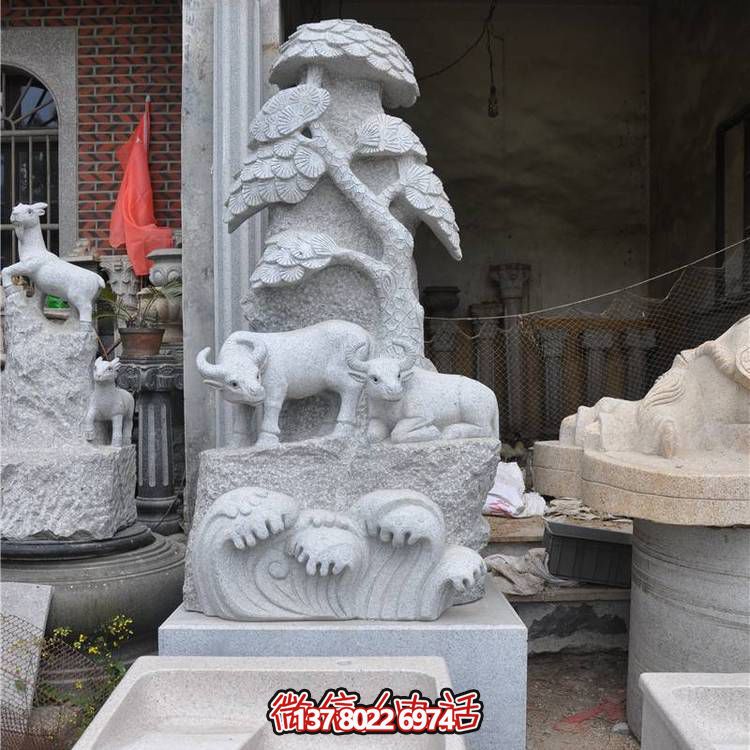 精美雕刻大理石景觀擺件，為您的園林小區增添獨特風采