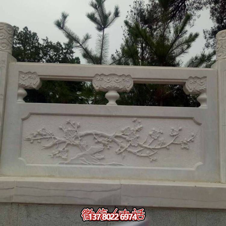 大理石石雕欄桿，給你一個安全且美麗的橋邊