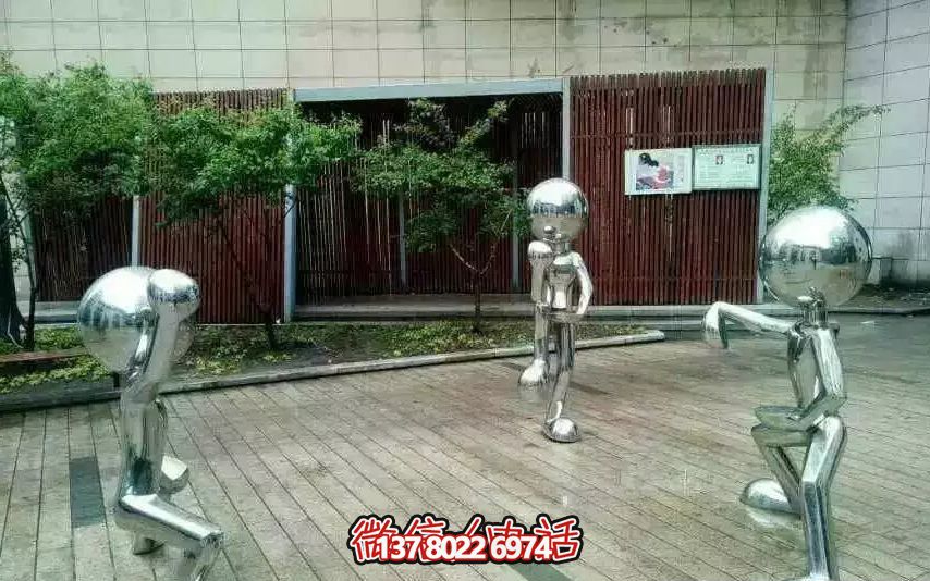 不銹鋼兒童抽象雕塑——為廣場(chǎng)景觀帶來(lái)更多樂(lè)趣