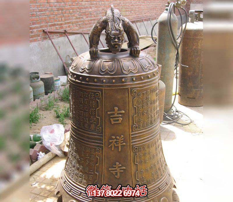 吉祥寺銅鐘雕塑——傳承古老文化與歷史
