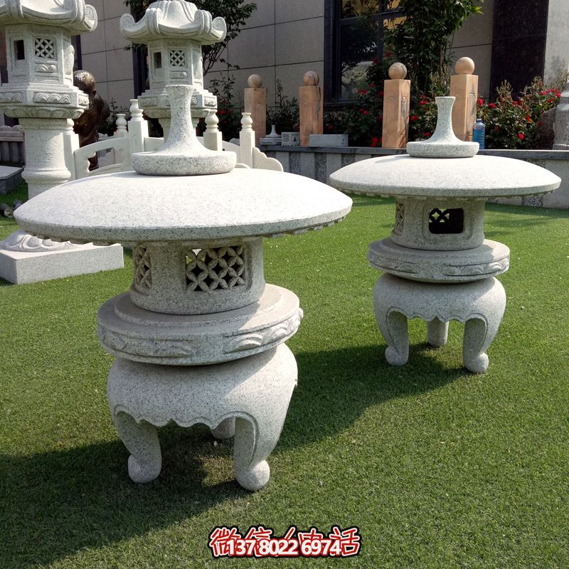 別墅庭院仿古中式石燈落地大理石天然石燈籠 別墅庭院仿古中式石燈落地大理石天然石燈籠