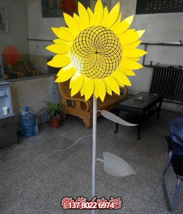 公園不銹鋼向日葵景觀雕塑 公園不銹鋼向日葵景觀雕塑