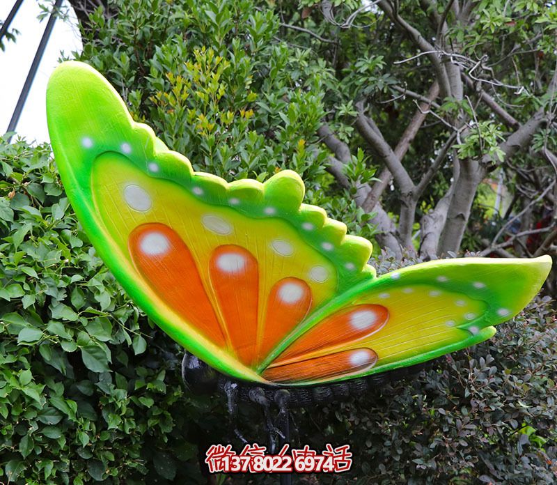 玻璃鋼卡通農場蝴蝶雕塑 玻璃鋼卡通農場蝴蝶雕塑