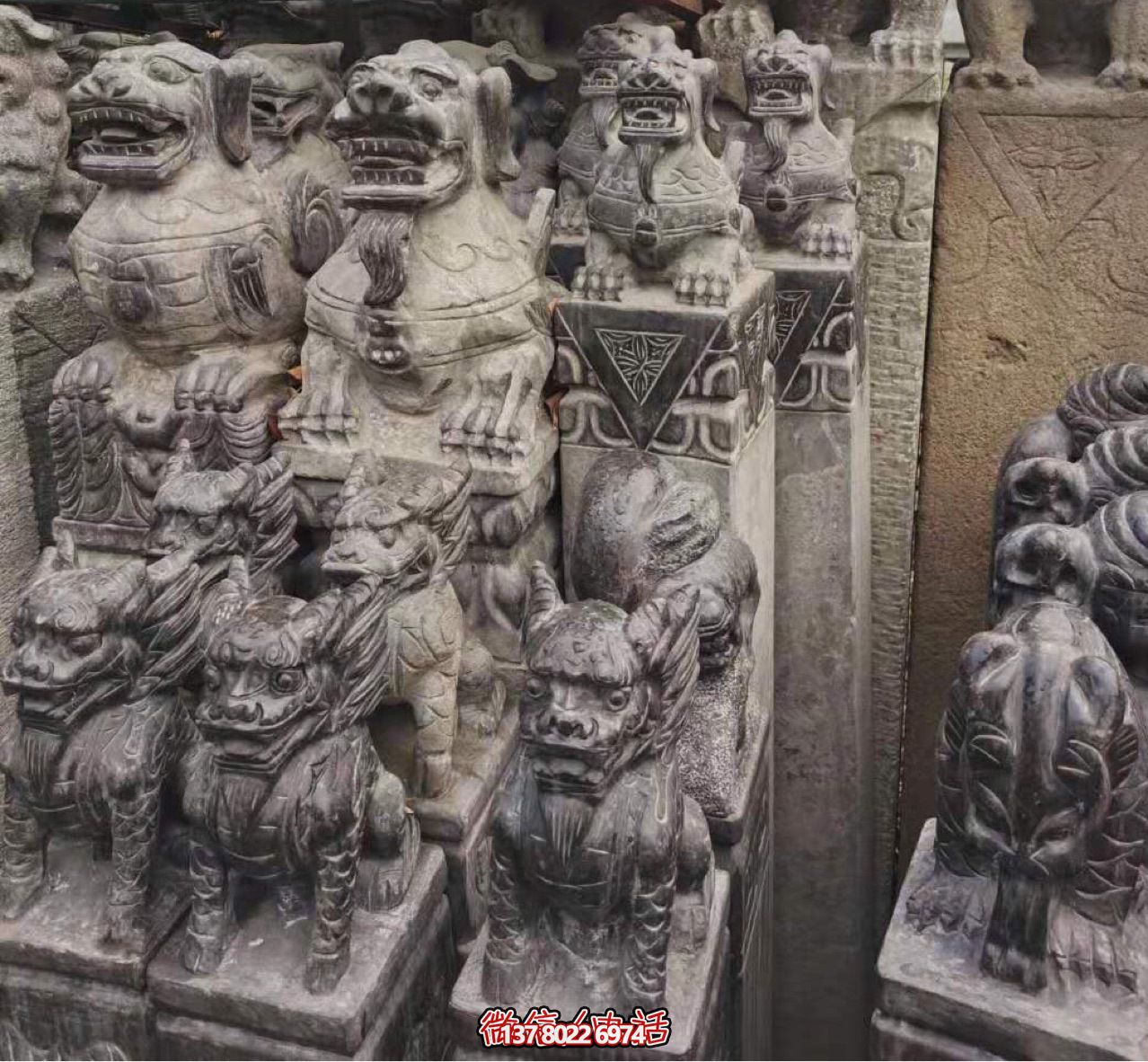 大型仿真動物鎮宅銅雕獅子雕塑 大型仿真動物鎮宅銅雕獅子雕塑